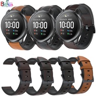 22mm silicone Leather Straps Watchband Wristband For Xiaomi haylou solar ls05 Wriststrap bracelet For Huami Amazfit GTR 47mm strap