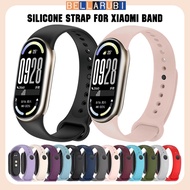Silicone Sport Strap for Xiaomi Mi Band 10 9 8 / NFC Soft Rubber Band Wristbands Bracelet for Mi Ban