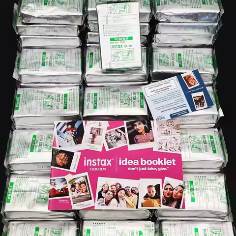 Fujifilm Instax Mini Film White Edge 10-60 Sheets Instax Mini LiPlay 12 11 9 8 7s 70 90 SP2 LINk Ins