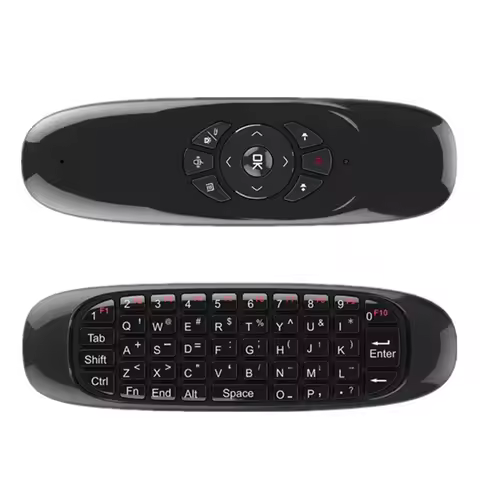 C120 Fly Air Mouse Wireless Keyboard for Arabic Spanish 2.4G Smart Remote Control Smart Keyboard Mou