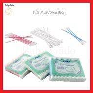 Fiffy Multi Purpose Baby Mini Cotton Buds Bud - 3 Colours Choice (200 Tips)