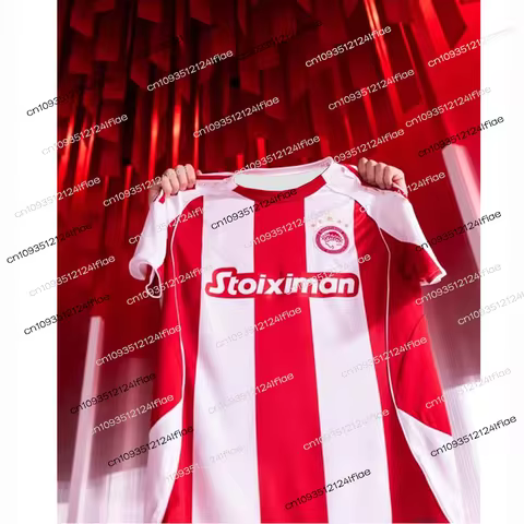 2025/2026 New Men's Short-Sleeve T-Shirt, Sports Football Jersey, Jersey, Quick-Drying and Breathabl