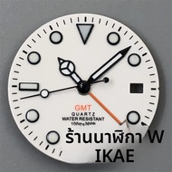 29 มม.515 QuartzWatch Dial สีดําสีขาวพร้อม HandsSet C3 Luminous Fit RONDA 515/RONDA 515-24H GMT ควอต