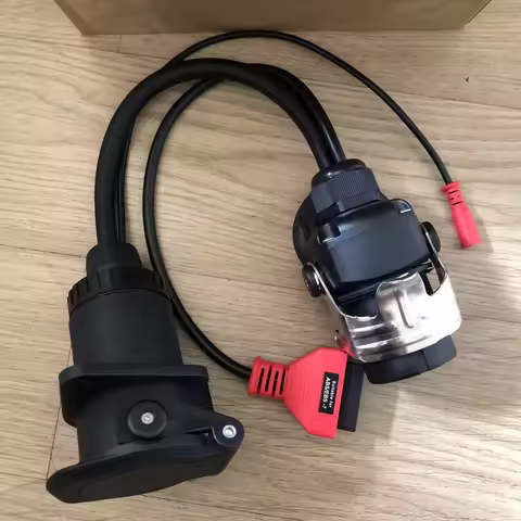 Adapter Cable EBS ISO 7638 OBD2 Trailer Diagnostic for Bosch ,for Autel, for Autocom and Other Truck