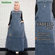 Hunan Overall Wanita Jumbo XXL Jumpsuit Jeans Wanita Hijab - Overall Dress Jeans Terbaru - Overall R