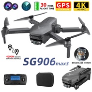 SG906 MAX3 Professional FPV 4K Camera Drone With 3-Axis Gimbal Digital Transmission 4KM Mini Drone Obstacle Avoidance GPS Drone