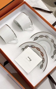 Hermes 絕版茶杯套裝