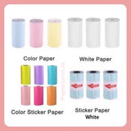 Thermal PAPER STICKER PAPERANG PERIPAGE STICKER Color PAPER Refill EDC Panda Color