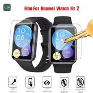 ฟิล์ม Huawei Watch Fit 2 ส่งไว กันรอยขีดข่วน กันน้ำ ผิวนุ่ม ทัชลื่น ฟิล์ม หัวเว่ย วอช ฟิต 3D huawei watch fit 2 Film TPU FILM huawei fit 2