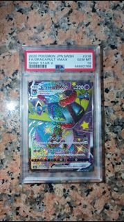 PSA 10 - Pokemon FA Dragapult VMAX Shiny Star V #318