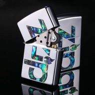 【ZIPPO官方旗艦店】經典標誌-七彩貝殼防風打火機