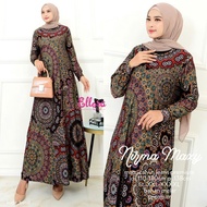 MUMU Gamis Calvin Jeans Terbaru Nirma Maxy by MUMU FASHION