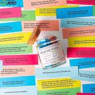 ADD Bible Verse Jar Spanish Scripture Prayer Hope Bible Verse Jar Decoration Positive Thinking Emoti