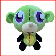 SQ5 Invader ZIM Dib Gaz Ms. Bitters Plushie 3D‑Eye Green Alien Plush Companion Doll QS5
