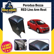 Perodua Bezza PVC Red Line Arm Rest