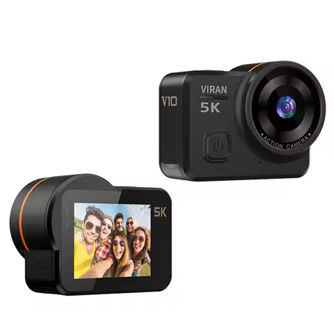 V10 5K Action Camera Electronic Image Stabilization 2" Touch LCD 4K Waterproof Action Camera Dashcam