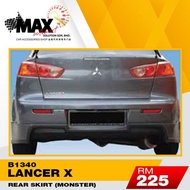 MITSUBISHI LANCER / PROTON INSPIRA X MONSTER VARIS RALLY ART REAR SKIRT BODYKIT