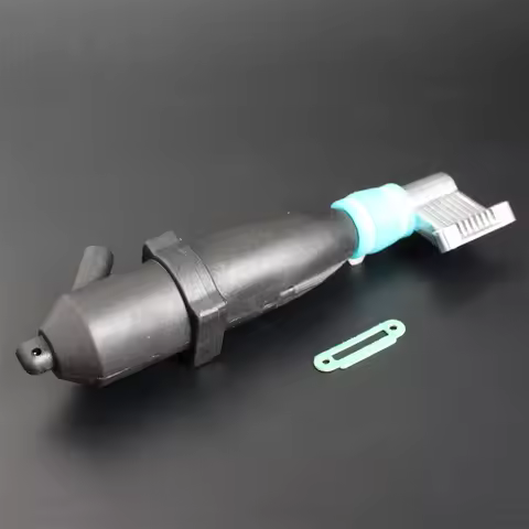 RC car HSP 02026 129mm RC HSP Exhaust Pipe 1:10 On-Road Nitro Car HSP original exhaust pipe 94101 94