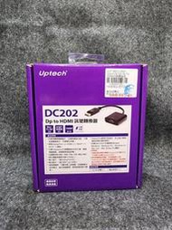 【僅拆封】Uptech DC202 PD轉HDMI 螢幕 顯示器 轉接頭