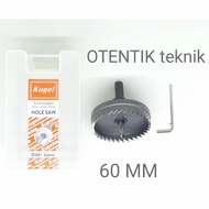 MATA KUGEL - 60MM HSS IRON HOLESAW - 60MM HOLE DRILL BIT - ORIGINAL KUGEL BEILI HOLE SAW