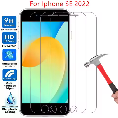 screen protector for apple iphone se 2022 3 protective tempered glass on iphonese3 se3 se2022 3nd ge