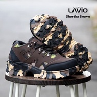 SEPATU PRIA BOOTS SAFETY PENDEK KERJA PROYEK GUNUNG HIKING LAVIO SHORTKA LORENG KUALITAS TERJAMIN KI