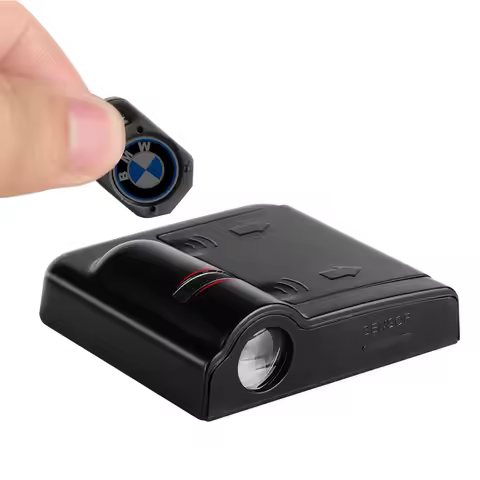 4pcs HD Car Door Welcome Light Projector Induction Lamp for BMW 1 2 3 4 5 6 7 Series X1 X3 X4 X5 X6 