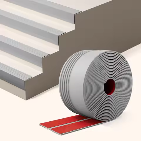 1Roll 1m/39.37in Stair Edge Protector Black Edge Trim for Steps Stair Nose Molding Rubber Nose Trim 