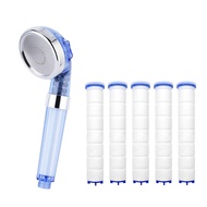 3-Speed Water Outlet Mode High Quality Residual Removal PP Sediment Cartridge Filtered Shower Head Filter Pure Shower