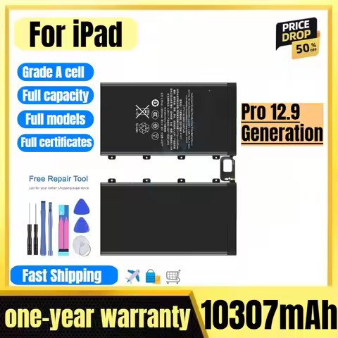 A1652/A1584 for IPad Pro12.9 Generation Tablet Battery High Quality High Capacity Replacement Bateri