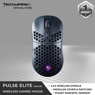 Tecware Pulse Elite 19K DPI Hotswap Wireless Gaming Mouse (Black) | 1Year Warranty | Local Stocks