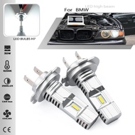 2PCS H7 Canbus Led Headlights Bulbs hi/lo High Low beam 6500K White Auto Lighting For BMW E46 1998-2