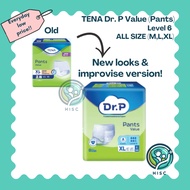 NEW Tena Dr P Value PANTS all size (M, L, XL)  level 6 + Buy 2 FREE underpad