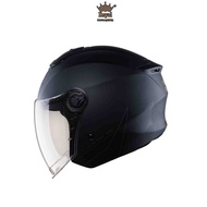 Mũ bảo hiểm 3/4 XH01 lên tem logo KYT chính hãng siêu đẹp