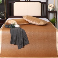 New summer rattan bed mat skin friendly cool ice silk mat foldable jacquard cool mat bedroom single