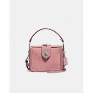 COACH NEW Crossbody Leather Bag Tea Rose Tooling Dusty Rose PINK