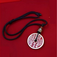 Thick Size 3.2 Pure Copper, Lucky Coin Necklace, Eight Trigrams Exorcism Coin, Lucky Coin
