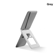 【Agate Design】Invisible Phone holder Desktop Magnetic cell Tripod Folding Mobile Bracket Compatible 