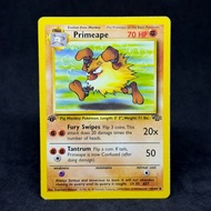 Vintage Pokemon TCG Primeape 43/64 1999 Jungle Trading Card Game
