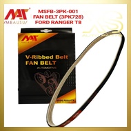 MEAUSU FAN BELT MSFB-3PK-001 3PK728 Model: ford ranger T8 raptor