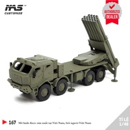 [NAS] BM-27 bureviy Ukraine system assembly model 1/48, BM-27 rocket launcher 1:48 scale