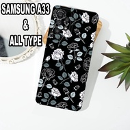 G43 - Softcase SAMSUNG A33 - Flexible rubber material - silicone SAMSUNG A33 - FLOWER Motif - casing
