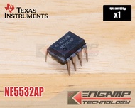 (1ตัว) NE5532AP TEXUS Dual OP-AMP DIP8