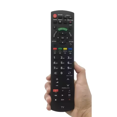 New Replacement N2QAYB000487 Remote Control for Panasonic LCD LED Plasma Viera TVs TX-P50S20B TX-P50