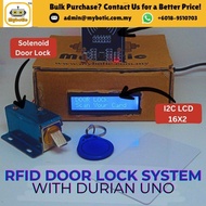 Arduino STEM RBT project: Arduino RFID DOOR LOCK SYSTEM WITH DURIAN UNO