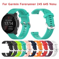 20mm Watch Strap for Garmin Forerunner 245 245M 645 Wrist Smartwatch Band Silicone For Vivoactive3 3 Music Venu Bracelet