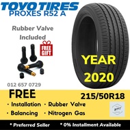 215/50R18 TOYO PROXES R52 (Installation) New Tyre Tayar Tire Car Wheel Rim 18 WPT NIPPON Pasang Kere