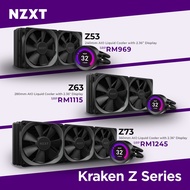 NZXT KRAKEN Z53/Z63/Z73 AIO LIQUID COOLER WITH LCD DISPLAY ( 240MM / 280MM / 360MM )