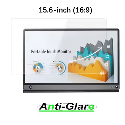 2X Ultra Clear/Anti-Glare Guard Cover For ASUS ZenScreen MB16AHV MB16AHG MB166B MB166CR MB169CK Port