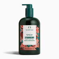 The Body Shop Strawberry Shower Gel 750ml | The Body Shop Gel Mandian Strawberi 750ml